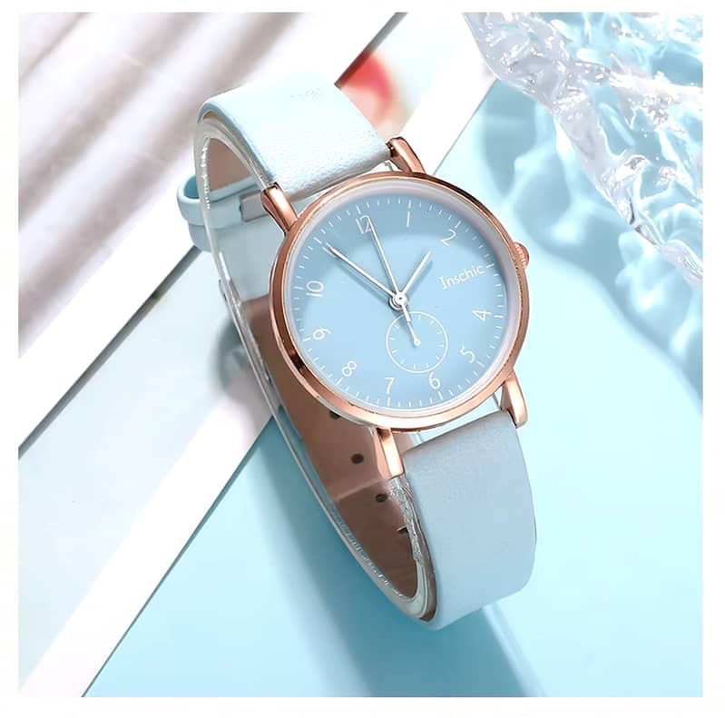 5 Piece set Fashion Women Quartz Watch 7