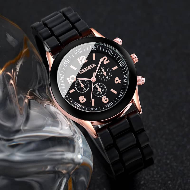 5 Piece set Fashion Women Quartz Watch 17