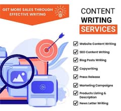 Content Writing Services - All over Pakistan