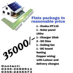 Solar batteries and solar system installation