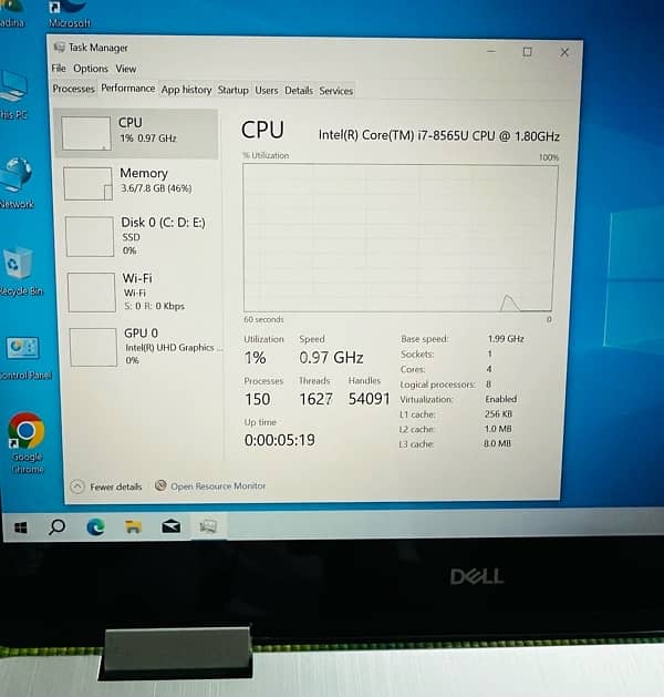 Dell Core i7-8th Gen (Touch Screen/360) 8