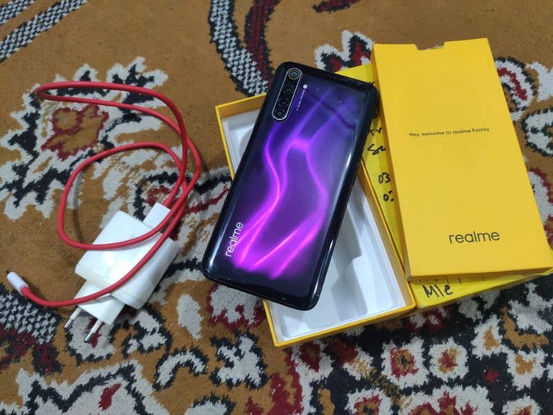 realme 6 pro with box 0