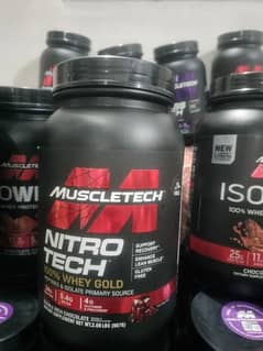 protein and mass gainer (nitro tech) 0