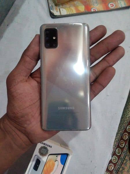 SAMSUNG A51 Mobile 6/128 Gb storage with Box no open no repair all ok 18