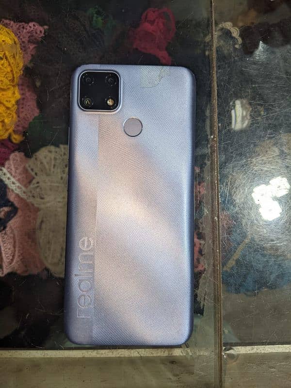 Realme C25s all ok 6gb ram 128gb storeg argent sell need money 3