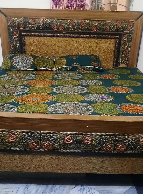 Double bed with mattress 3