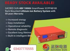 lithium battery 48v 100ah sacredsun narada 0