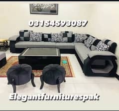 L shape Sofa Set by Elegantfurniturespak 0