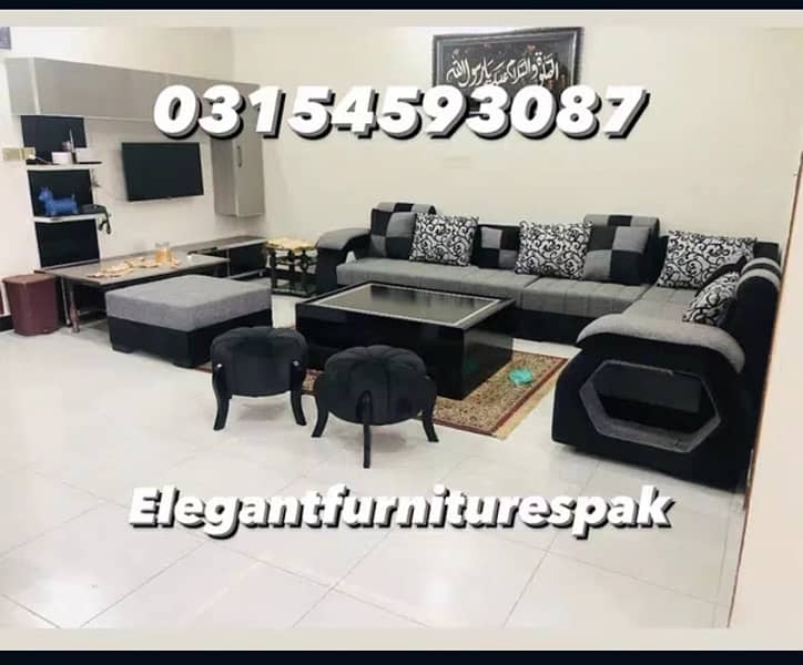 L shape Sofa Set by Elegantfurniturespak 1