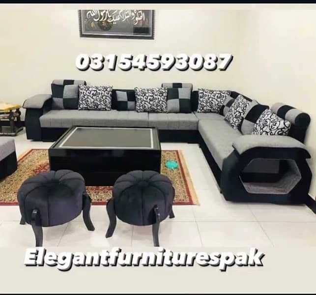 L shape Sofa Set by Elegantfurniturespak 3