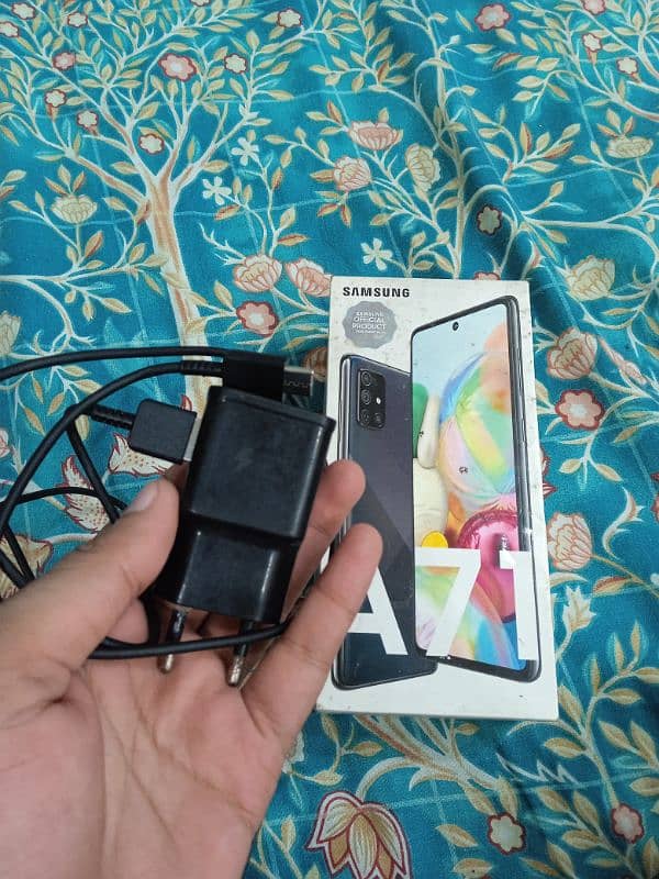 Samsung A71 box chrgr 8/128 2