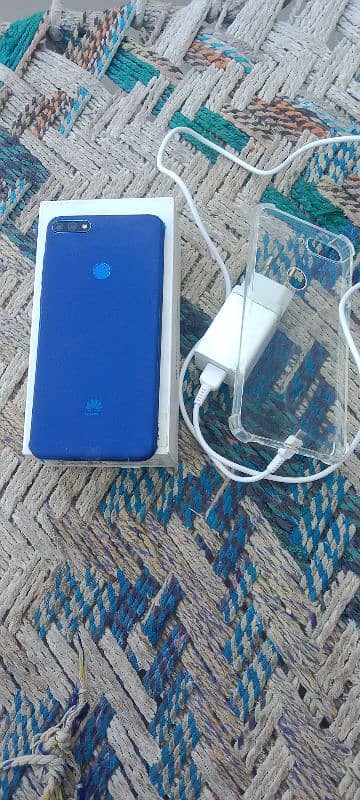 huawei y7 prime 3+32gp full box urgnat sel 9