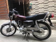 Honda 125 self start 2121 model 0