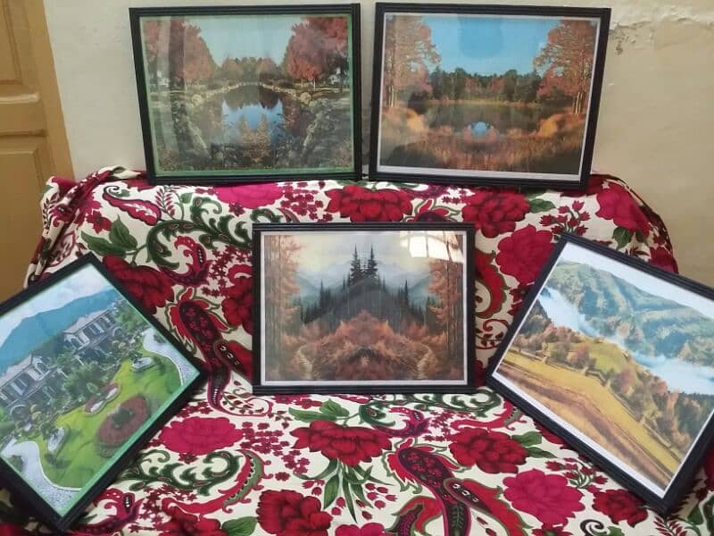 Framed Printed Scenes for Home Decor / Gifting 6