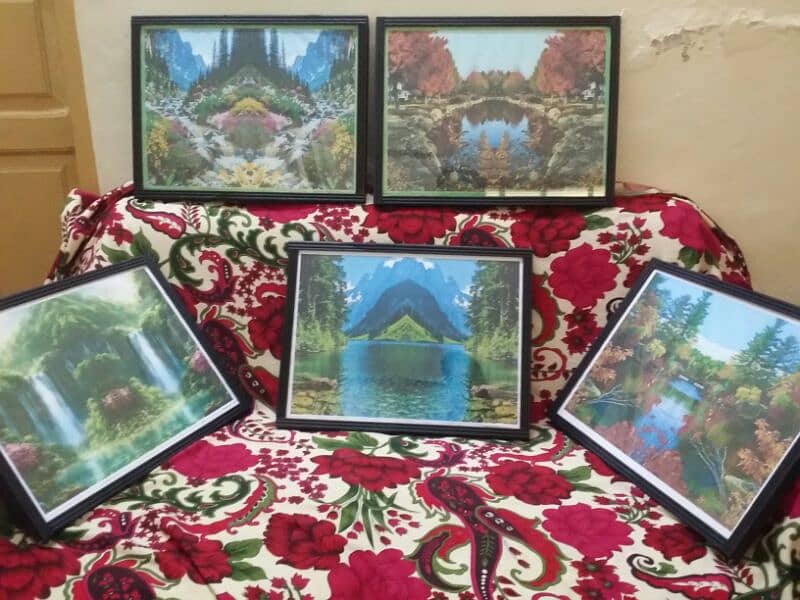 Framed Printed Scenes for Home Decor / Gifting 7