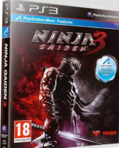 NINJA GAIDEN 3 FOR PS3 CD