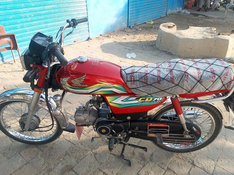 Honda CD 70 Fresh motorcycle 22bata23 For Sale 2