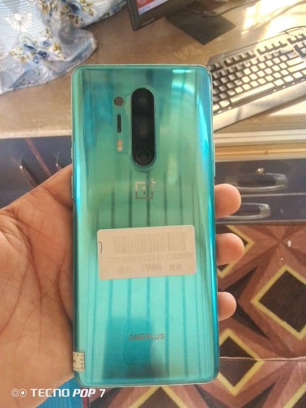 One plus 8 pro dual sim 12 gb 256 gb pta approved 6