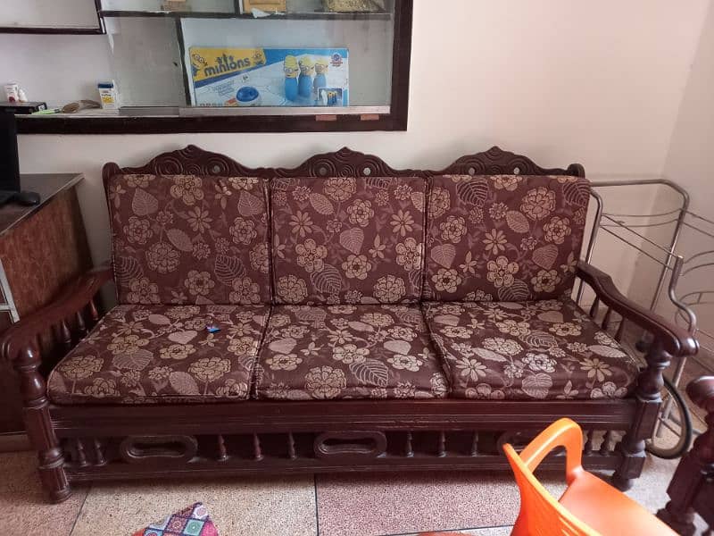 Sofa set wood  for sale 2