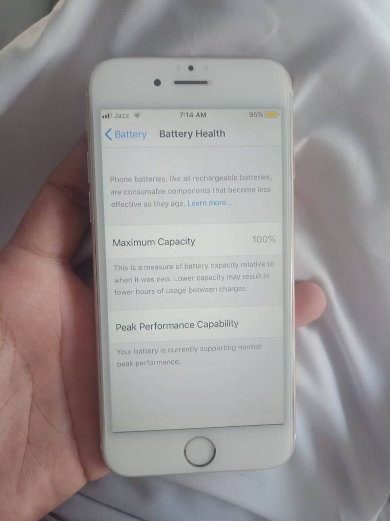 I Phone6 (8+16gb) 100 health+sim working 5