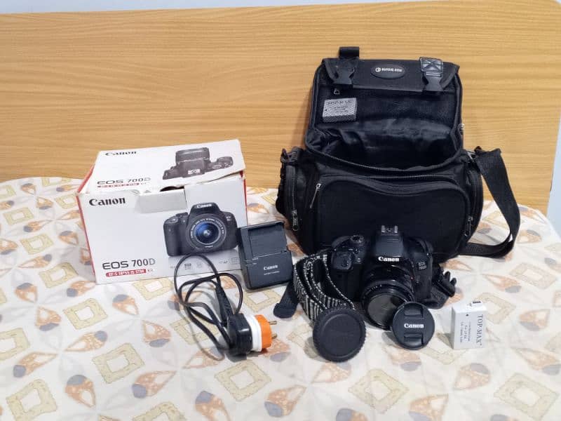 Dslr Camera 700d For Sale with 50mm & All Accessories 1