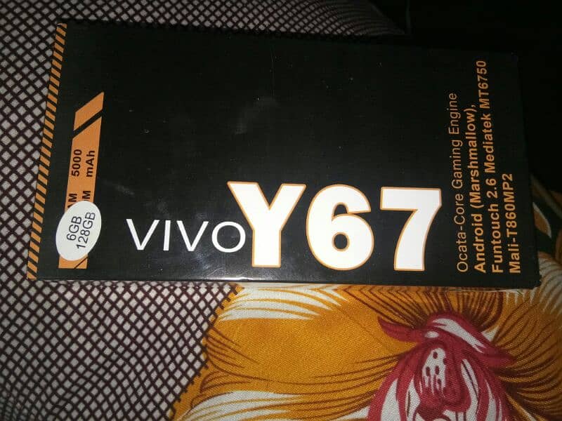 vivo y67 6/128 new , kit mobile for sale . 2