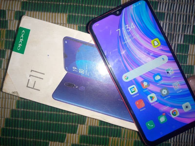 original oppo f11 with box 60 fps 0