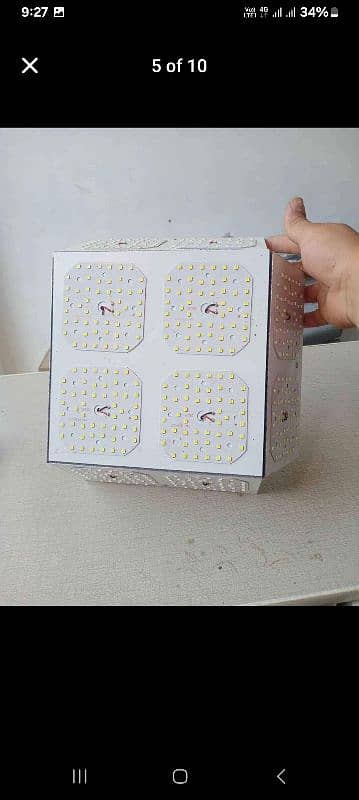 led light hande made 4