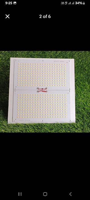 led light hande made 5