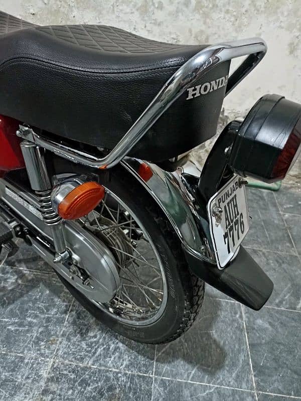 2024/23 model honda CG 125 8