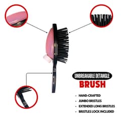 Unbreakable Detangle Brush. 0