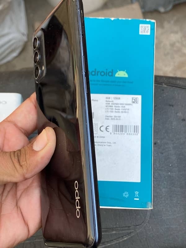 oppo reno 4    with box 3