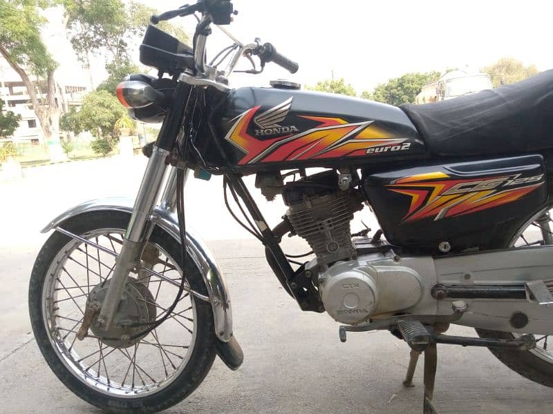 Honda Cg125 Black 1