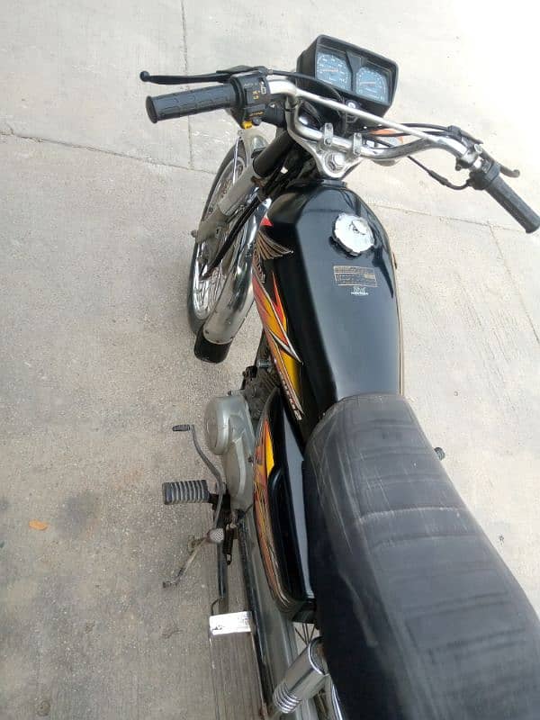 Honda Cg125 Black 2