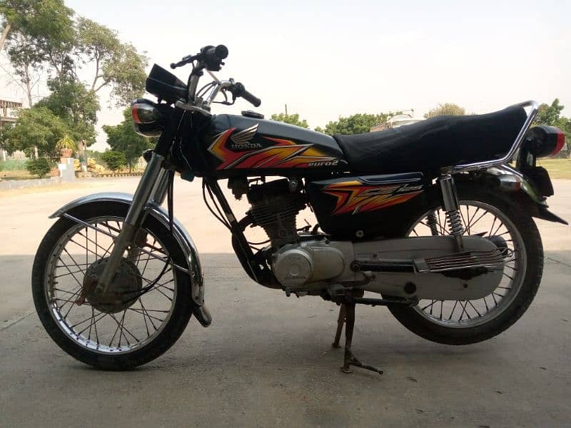 Honda Cg125 Black 0