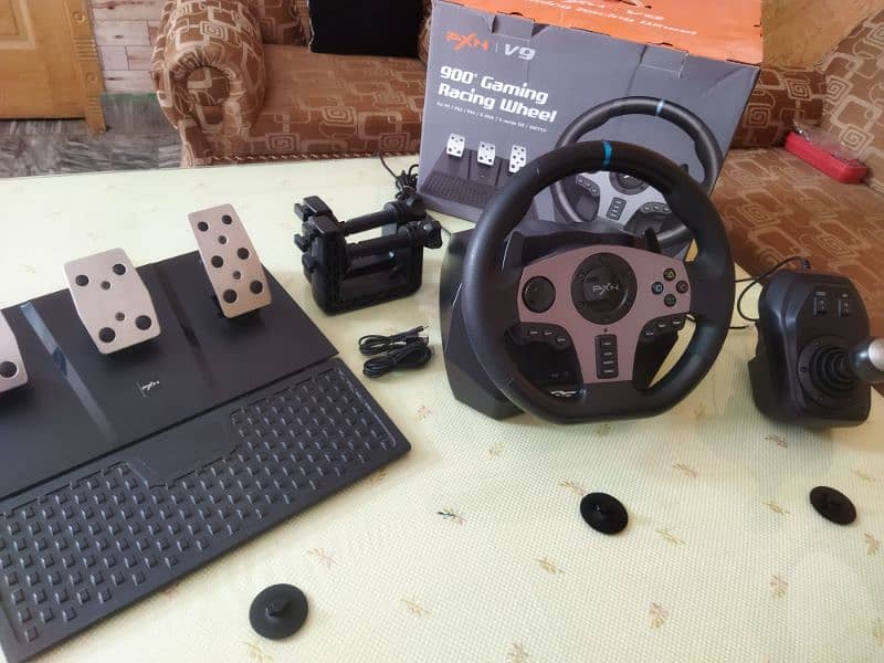 Pxn V9 steering wheel for gaming 13