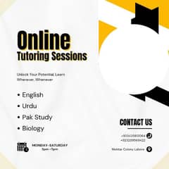 Online and Home Tuition Service