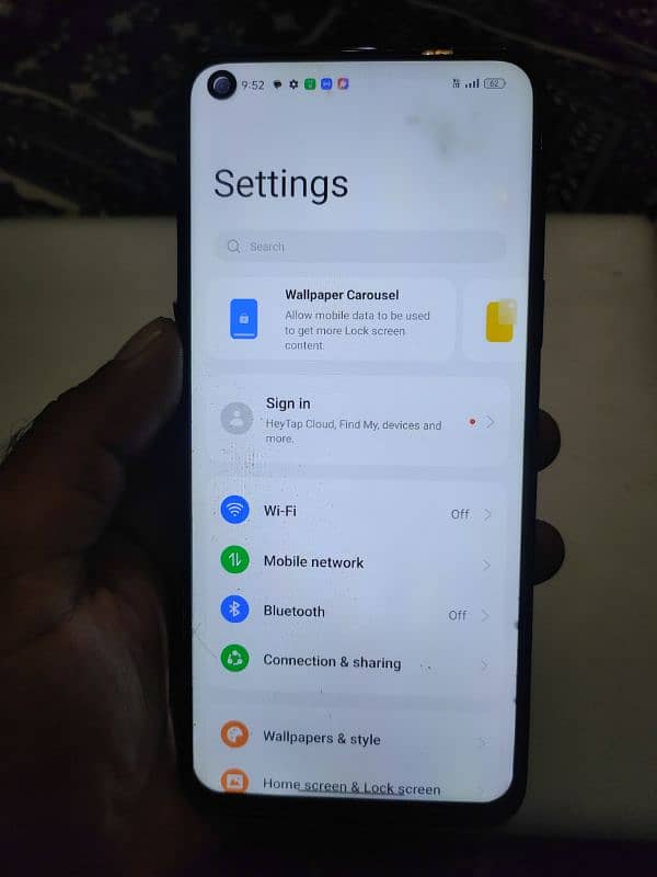 Realme 9i 6+4gb ram 128gb ufs storage 5