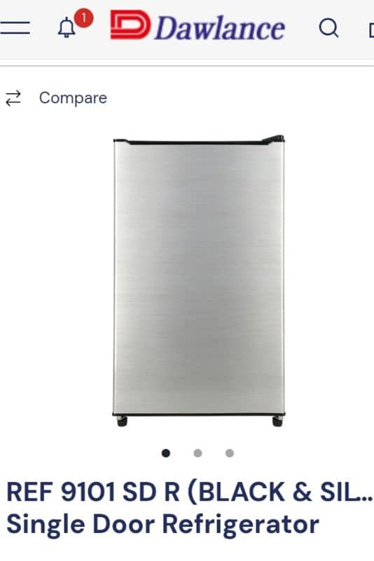 Dawlance REF 9101 SDR Single Door Refrigerator 1