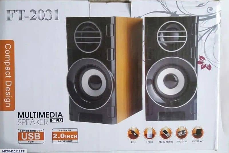 Computer speaker hain brand new home delevery free all over pakistan 3