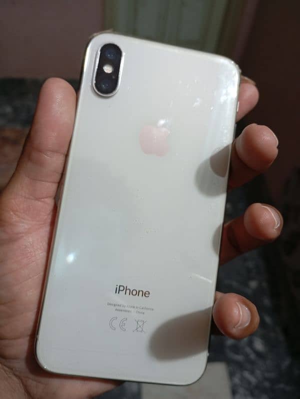 I phone X 64gb PTA Approved 10 by 10 heath 100 0