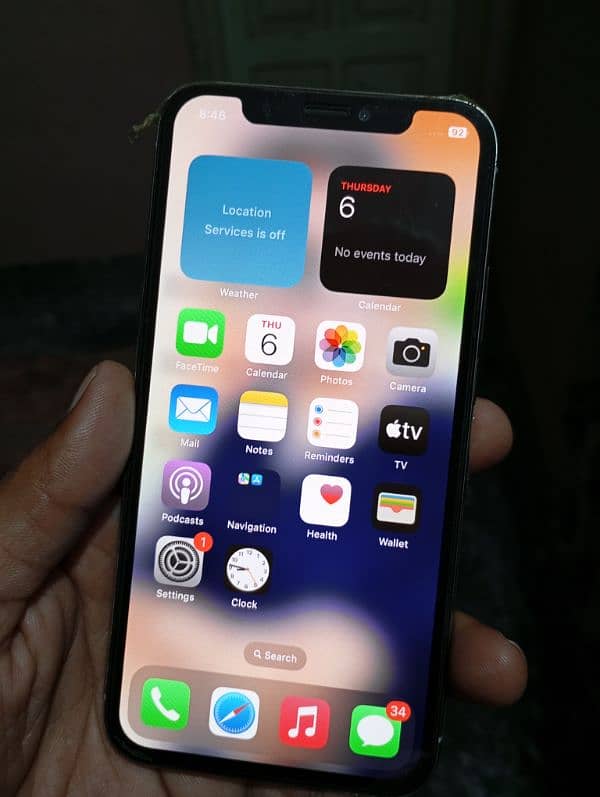 I phone X 64gb PTA Approved 10 by 10 heath 100 2