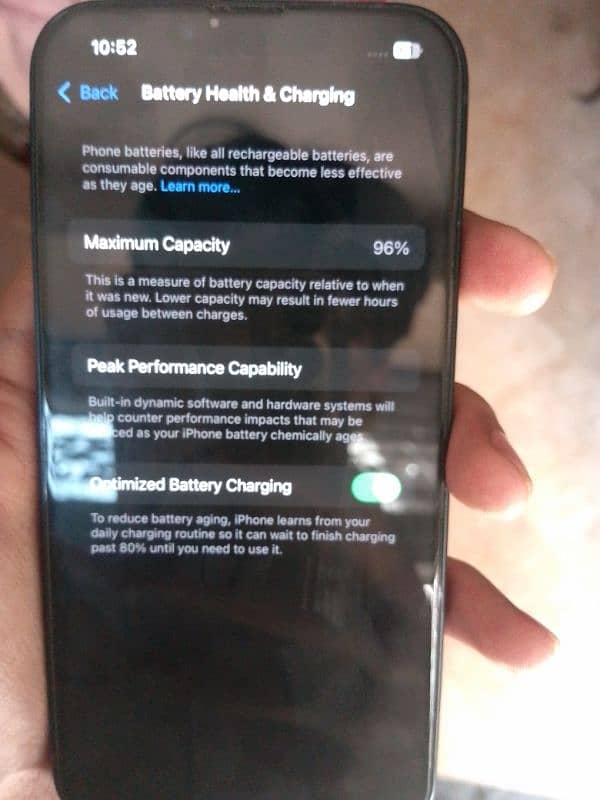 iphone 13 jv 96 battery health condition 10/10 128gb 3