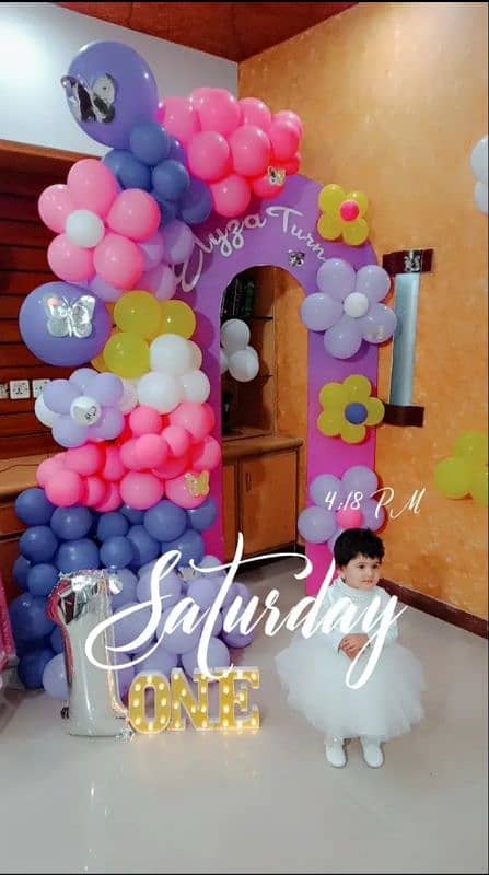 Birthday & Events Decoration Service Available All Lahore. 11