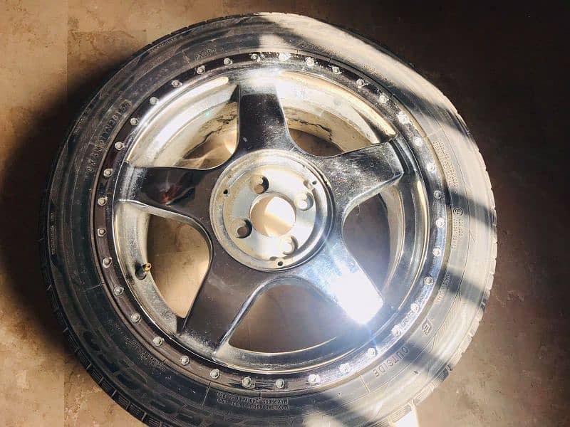 Tire with Rims 1