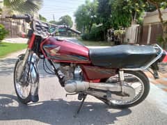 Honda 125 2018 model red color 0