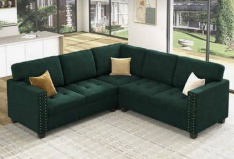 corner sofa set, 6seater sofa set, master molty foam poshish,bed set, 0