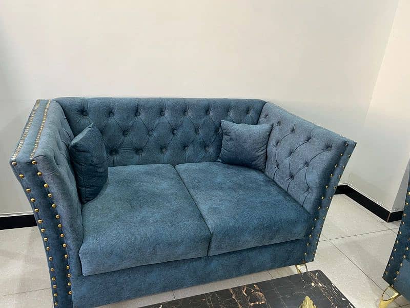 Italian styled stylist sofa used but Good Condition 1