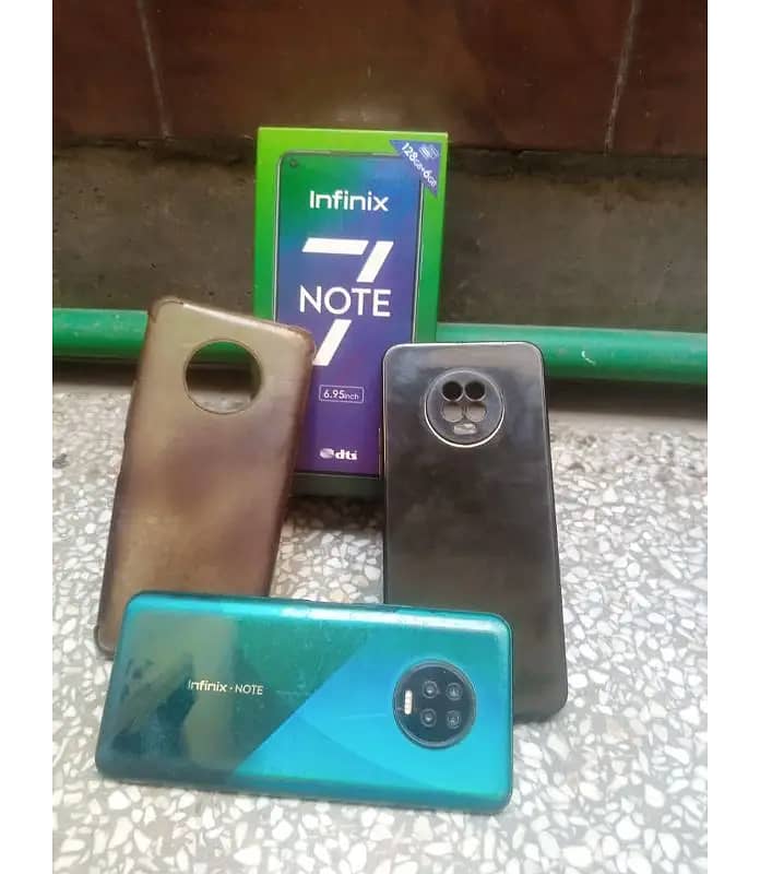 infinix note 7 6/128 with imi match box read add must 3