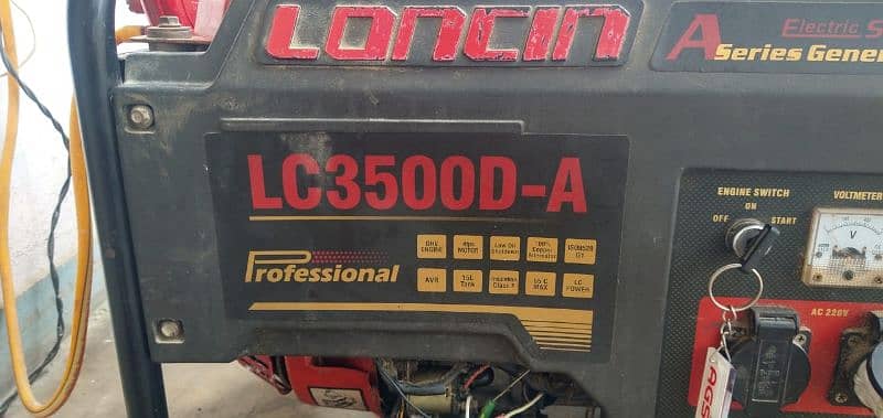 Loncin  Generator  LC3500D-A 2.5KV 5